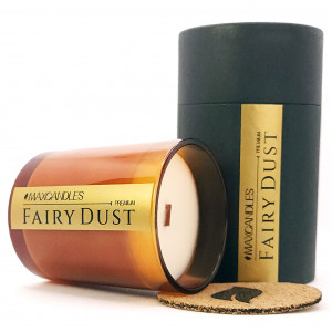 Lumanare Parfumata Fairy Dust MAXCANDLES Negru 150 g / 5.3 oz