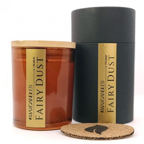 Lumanare Parfumata Fairy Dust MAXCANDLES Negru 150 g / 5.3 oz