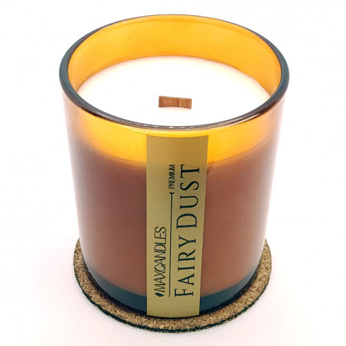 Lumanare Parfumata Fairy Dust MAXCANDLES Negru 220 g / 7.8 oz
