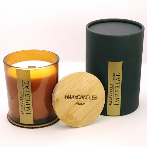 Lumanare Parfumata Imperial MAXCANDLES Negru 220 g / 7.8 oz
