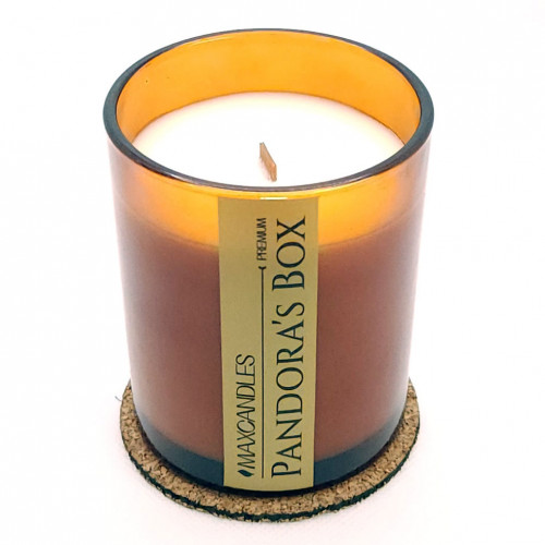 Lumanare Parfumata Pandora's Box MAXCANDLES Negru 150 g / 5.3 oz