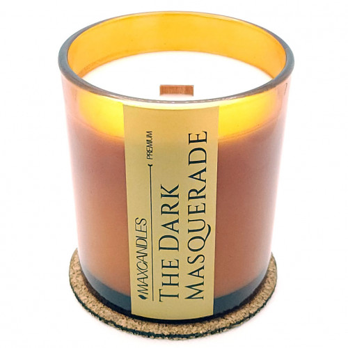Lumanare Parfumata The Dark Masquerade MAXCANDLES Negru 220 g / 7.8 oz