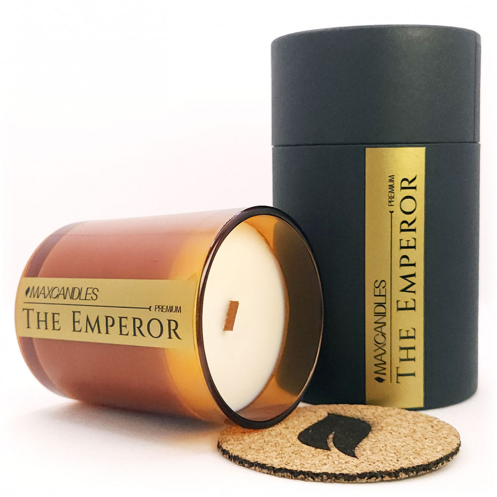 Lumanare Parfumata The Emperor MAXCANDLES Negru 150 g / 5.3 oz