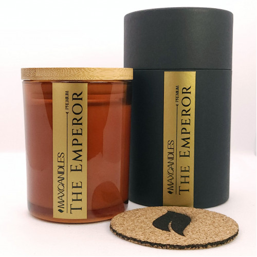 Lumanare Parfumata The Emperor MAXCANDLES Negru 150 g / 5.3 oz