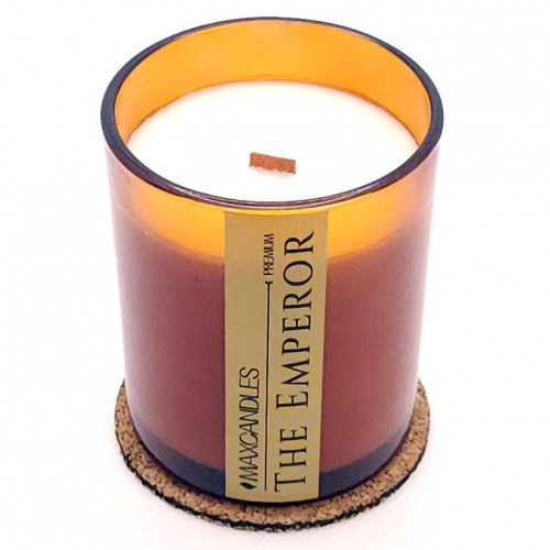 Lumanare Parfumata The Emperor MAXCANDLES Negru 150 g / 5.3 oz