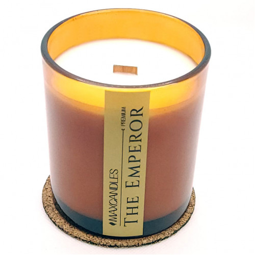 Lumanare Parfumata The Emperor MAXCANDLES Negru 220 g / 7.8 oz