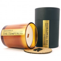 Lumanare Parfumata The Temptress MAXCANDLES Negru 220g / 7.8 oz