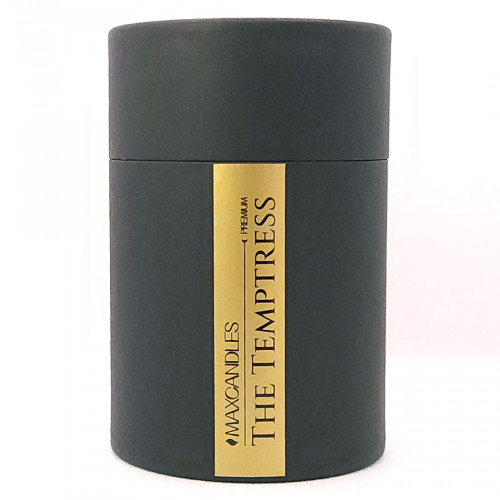 Lumanare Parfumata The Temptress MAXCANDLES Negru 220g / 7.8 oz