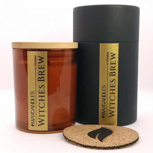 Lumanare Parfumata Witches Brew MAXCANDLES Negru 150 g / 5.3 oz