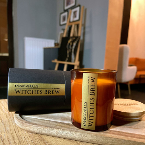 Lumanare Parfumata Witches Brew MAXCANDLES Negru 150 g / 5.3 oz