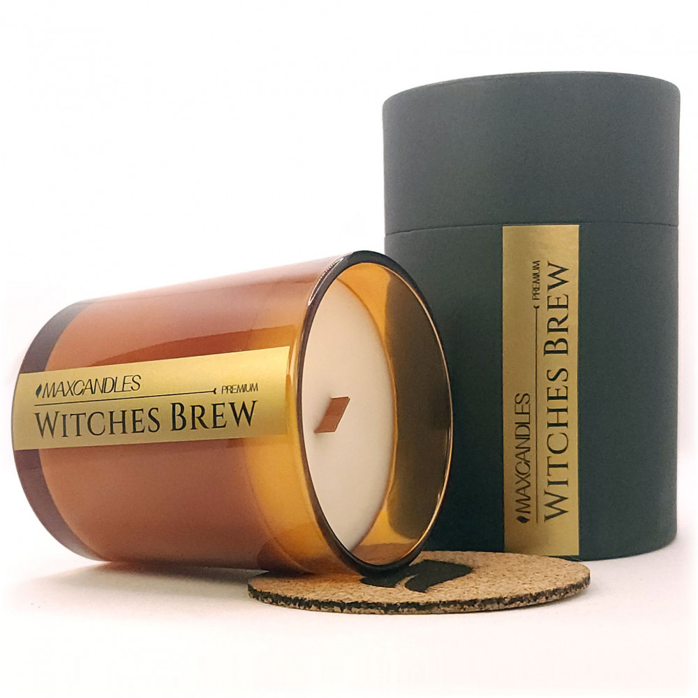 Lumanare Parfumata Witches Brew MAXCANDLES Negru 220g / 7.8 oz