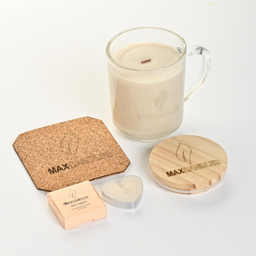 Lumanare Parfumata Ambra MAXCANDLES Acasă 170 g / 6 oz