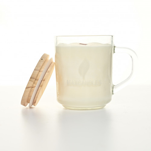 Lumanare Parfumata Bumbac Proaspat MAXCANDLES Acasă 170 g / 6 oz