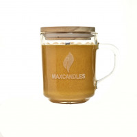Lumanare Parfumata Tabac Cubanez si Stejar MAXCANDLES Acasă 170 g / 6 oz