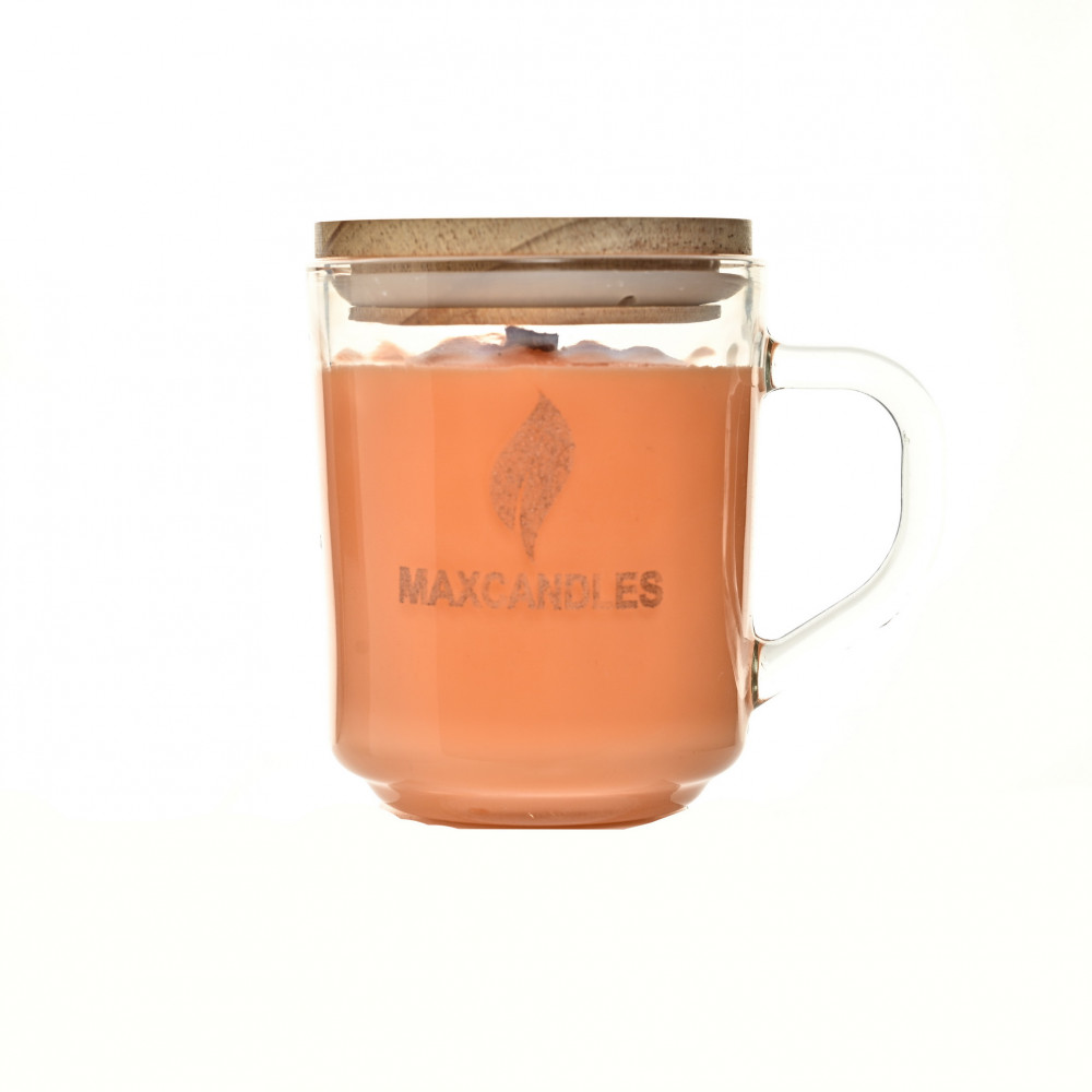 Lumanare Parfumata Tabac si Miere MAXCANDLES Acasă 170 g / 6 oz