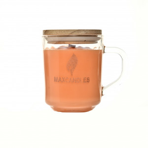Lumanare Parfumata Tabac si Miere MAXCANDLES Acasă 170 g / 6 oz