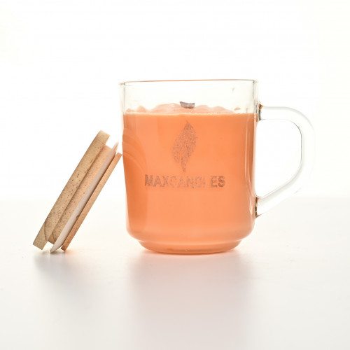 Lumanare Parfumata Tabac si Miere MAXCANDLES Acasă 170 g / 6 oz