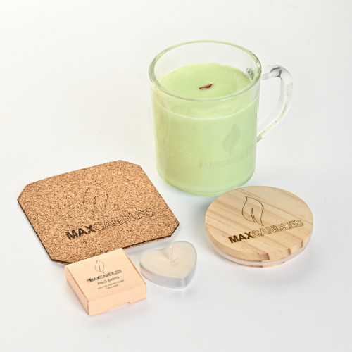 Lumanare Parfumata Lemongrass si Ghimbir MAXCANDLES Acasă 170 g / 6 oz
