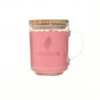 Lumanare Parfumata Lemn de Trandafir MAXCANDLES Acasă 170 g / 6 oz