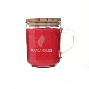Lumanare Parfumata Tabac si Oud MAXCANDLES Acasă 170 g / 6 oz