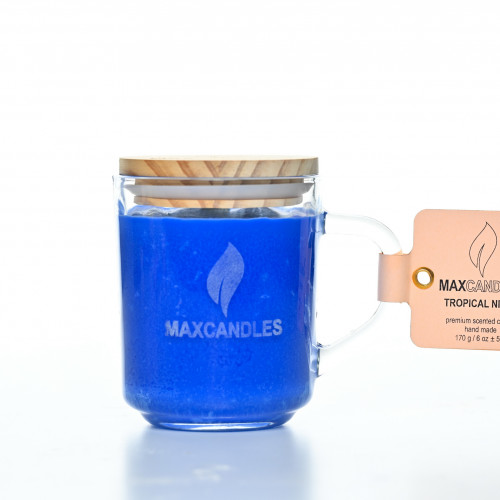 Lumanare Parfumata Noapte Tropicala MAXCANDLES Acasă 170 g / 6 oz