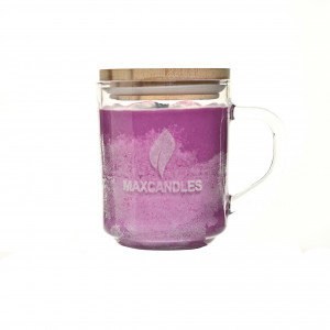 Lumanare Parfumata Piele Toscana MAXCANDLES Acasă 170 g / 6 oz