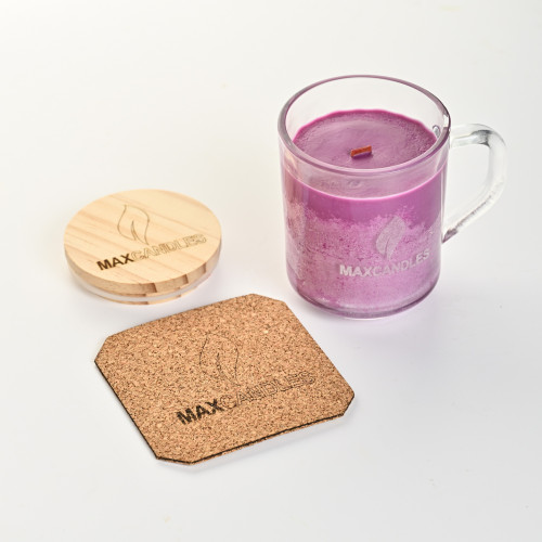 Lumanare Parfumata Piele Toscana MAXCANDLES Acasă 170 g / 6 oz